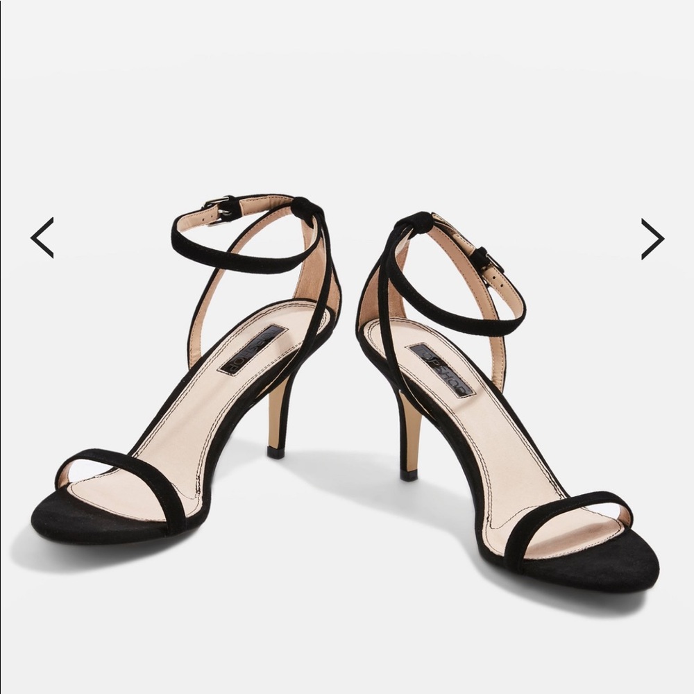 Topshop Reality Mid Heel Sandals